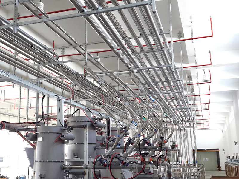 濃相氣力輸送系統