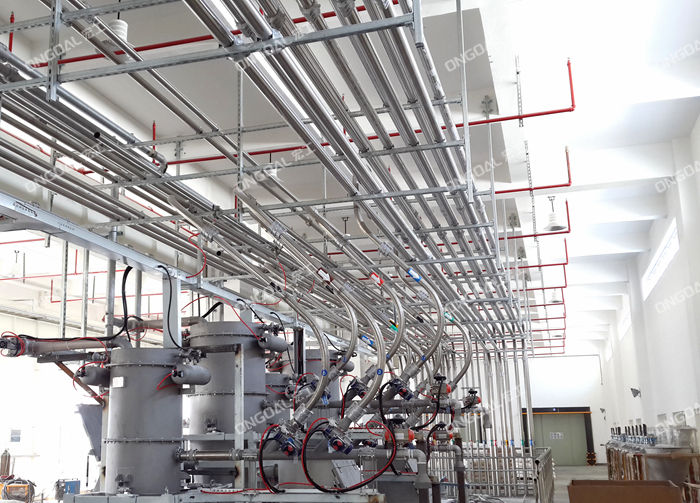 工程塑料氣力輸送系統的在塑料行業的應用