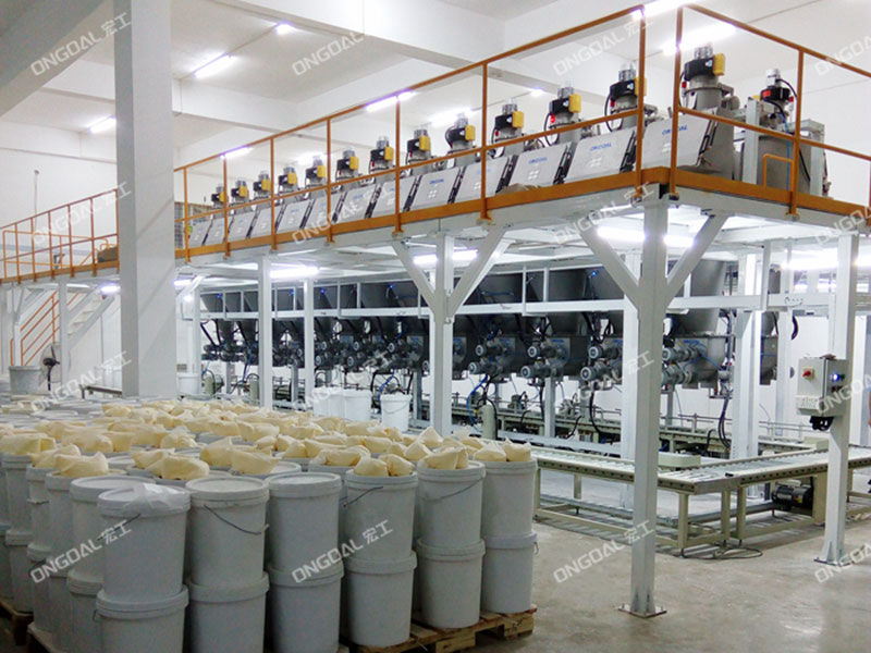 柬埔寨多組份小料配料系統