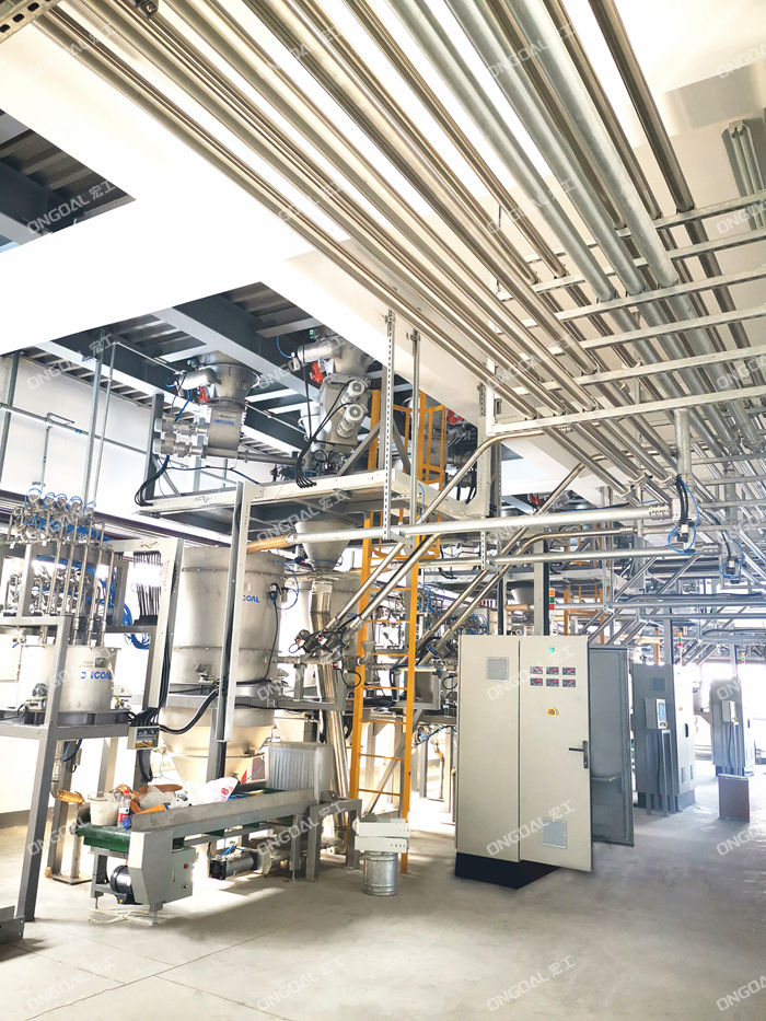 碳酸鋇氣力輸送系統在化工行業的應用