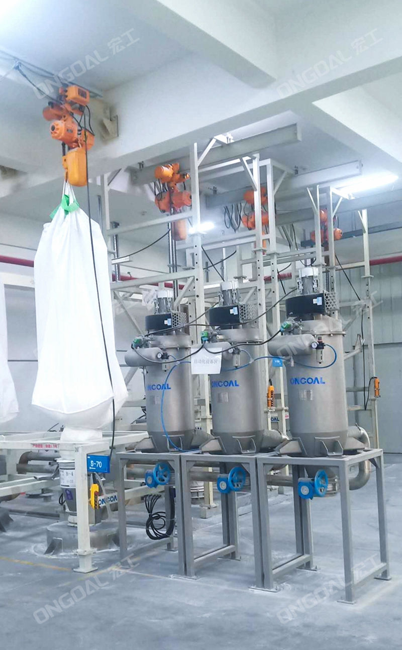 某大型醫療企業PVC氣力輸送配料項目案例