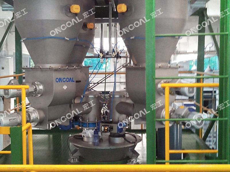 華東某企業集中供料系統項目案例