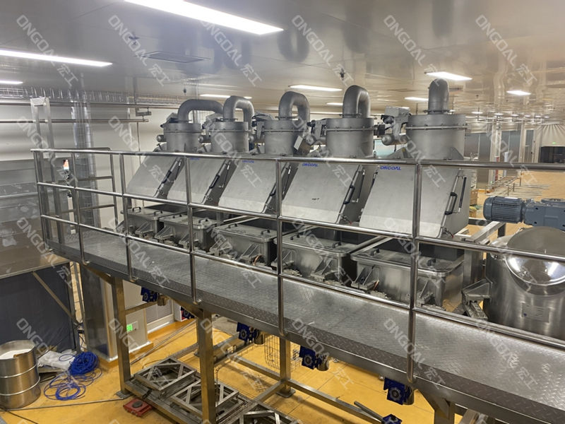 某大型調味品企業智能輸送配料系統項目案例