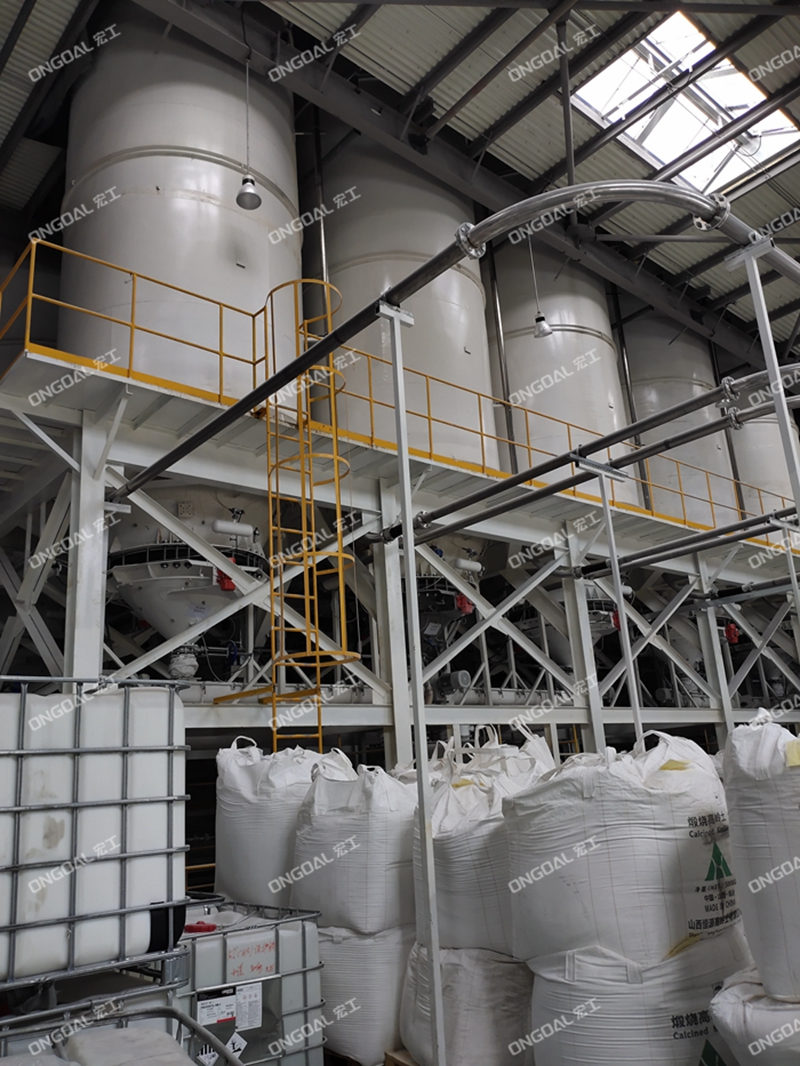 國內某TOP涂料企業鈣基粉體智能輸送系統案例