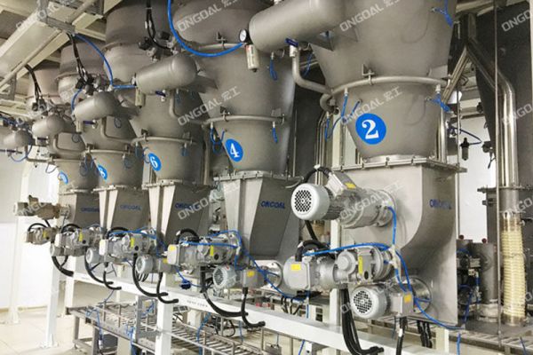 湖南某食品廠自動(dòng)配料系統(tǒng)案例