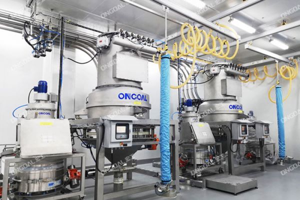 某跨國集團食品原料輸送配料系統項目